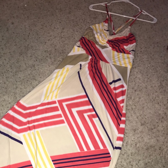 Banana Republic Maxi Dress Sz Large - Picture 4 of 6